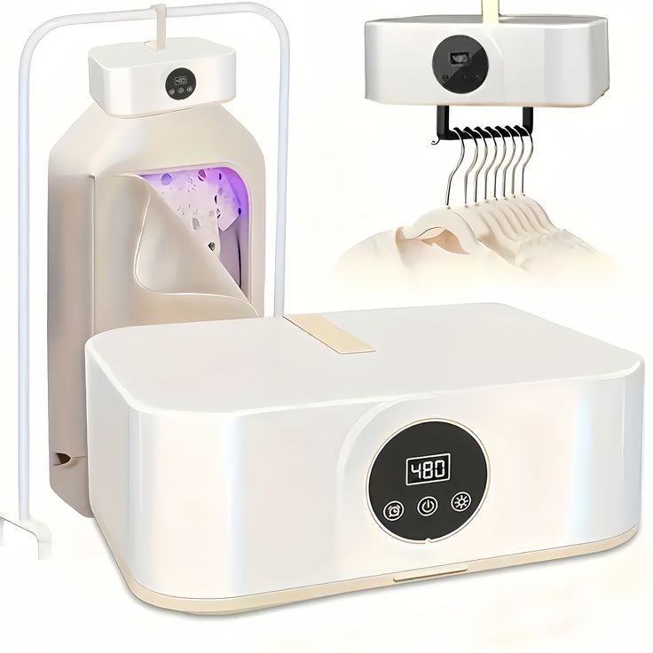 Portable Smart Clothes Dryer & Sterilizer Wardrobe with Remote Control