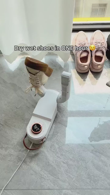 Portable Electric Shoe Dryer with Intelligent Constant Temperature | Foldable Boot & Shoe Dryer
