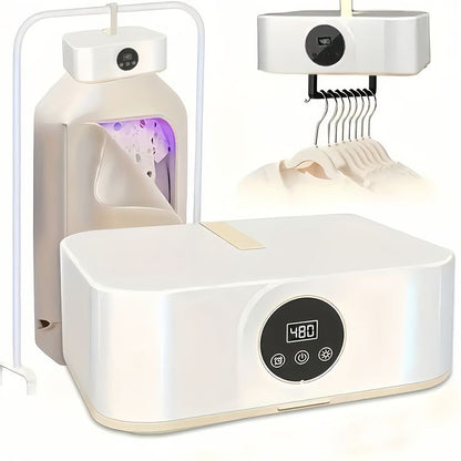 Portable Smart Clothes Dryer & Sterilizer Wardrobe with Remote Control